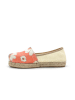 Calceo Espadrilles oranje/crème