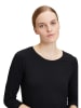 Betty Barclay Longsleeve in Schwarz