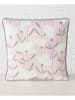 Boltze 2er-Set: Kissen "Annabel" in Beige/ Rosa - (L)45 x (B)45 cm