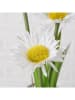 Boltze 2-częściowy zestaw sztucznych kwiatów w kolorze biało-żółtym - wys. 23 cm