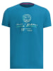 BIDI BADU Koszulka sportowa "Good Vibes" w kolorze niebieskim