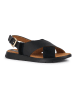 Geox Leren sandalen "Dandra" zwart