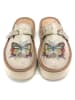 Calceo Clogs in Beige