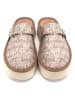 Calceo Clogs in Beige