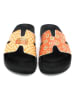 Calceo Slippers oranje/zwart
