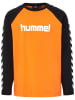 Hummel Longsleeve in Orange/ Schwarz