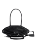 Lia Biassoni Skórzana torebka w kolorze czarnym - 32 x 30 x 12 cm