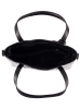 Lia Biassoni Skórzana torebka w kolorze czarnym - 32 x 22 x 12 cm