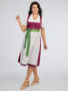 Turi Landhaus Dirndl beskleurig/wit