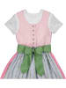 Turi Landhaus Dirndl in Rosa/ Hellblau