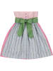 Turi Landhaus Dirndl in Rosa/ Hellblau