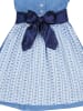 Turi Landhaus Dirndl in Blau/ Hellblau