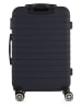 Canadian Peak 5tlg. Hardcase-Trolleyset "Shockeak" in Schwarz