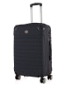 Canadian Peak 5tlg. Hardcase-Trolleyset "Shockeak" in Schwarz