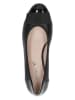 Caprice Leder-Pumps in Schwarz