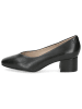 Caprice Leder-Pumps in Schwarz