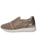 Caprice Leder-Slipper in Beige