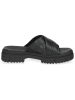 Caprice Leren slippers zwart