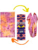 Towel to Go 2in1-Strandtuch und Pareo in Rosa/ Orange - (L)180 x (B)100 cm