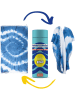 Towel to Go 2in1-Standtuch und Pareo in Blau/ Weiß - (L)180 x (B)100 cm