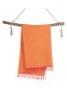 Samimi Hamamtuch "Samos" in Orange - (L)180 x (B)100 cm