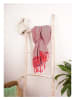 Towel to Go Hamamtuch "Samos" in Pink/ Grün - (L)175 x (B)95 cm