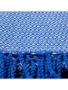 Towel to Go Hamamtuch "Samos" in Blau/ Hellblau - (L)175 x (B)95 cm