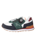 Lurchi Leder-Sneakers "George" in Weiß/ Grün