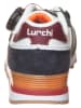 Lurchi Leder-Sneakers "George" in Weiß/ Grün