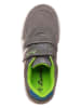 Lurchi Skórzane sneakersy "Andre" w kolorze szaro-zielonym