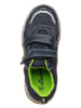 Lurchi Leren sneakers "Maxim" donkerblauw/groen