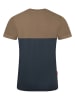 Trollkids Functioneel shirt "Bergen T" donkerblauw/bruin