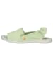 softinos Skórzane sandały w kolorze zielonym
