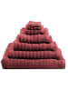 HNL 2-delige set: badhanddoeken "Prestige" rood