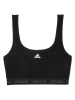 adidas Bustier in Schwarz