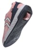Breezy Rollers Sneakers met wielen "Gisli" donkerblauw/lichtroze