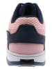 Breezy Rollers Sneakers met wielen "Gisli" donkerblauw/lichtroze