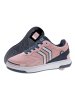 Breezy Rollers Sneakers met wielen "Gisli" donkerblauw/lichtroze