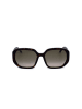 Jimmy Choo Damskie okulary przeciwsłoneczne w kolorze brązowo-szarym