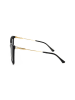 Jimmy Choo Damen-Sonnenbrille in Schwarz/ Gold