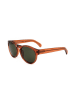 Linda Farrow Unisex-Sonnenbrille in Hellbraun/ Schwarz