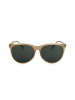 Linda Farrow Męskie okulary przeciwsłoneczne w kolorze beżowo-czarnym