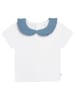 Carrément beau Shirt in Weiß/ Blau