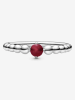 Pandora Silber-Ring mit Kristall