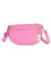 Anna Morellini Leder-Brustbeutel "Berenice" in Pink - (B)25 x (H)14 x (T)1 cm