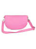 Anna Morellini Leren borstbuidel "Berenice" roze - (B)25 x (H)14 x (D)1 cm