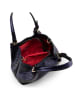Anna Morellini Leren handtas "Eloisa" donkerblauw - (B)38 x (H)28 x (D)16 cm