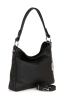 Anna Morellini Leder-Henkeltasche "Paolina" in Schwarz - (B)28 x (H)24 x (T)8 cm