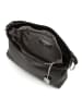 Anna Morellini Leder-Henkeltasche "Paolina" in Schwarz - (B)28 x (H)24 x (T)8 cm