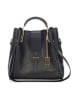 Lucca Baldi Leder-Henkeltasche in Schwarz - (B)33 x (H)28 x (T)13 cm